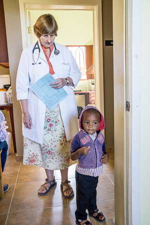 Pediatric patients served by clinic in rural Haiti